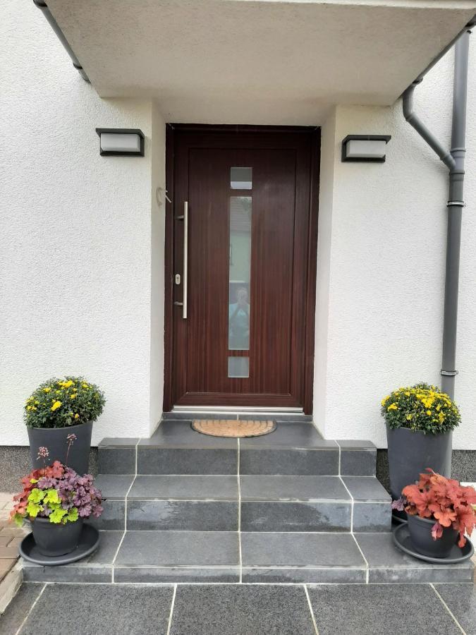Design Maisonette - 24H Self-Check-In - Bis 7 Pers - In Direkter Weihernaehe - Parkplatz - Wifi - Balkon -Terrasse - Radwege Schiffweiler Exterior foto